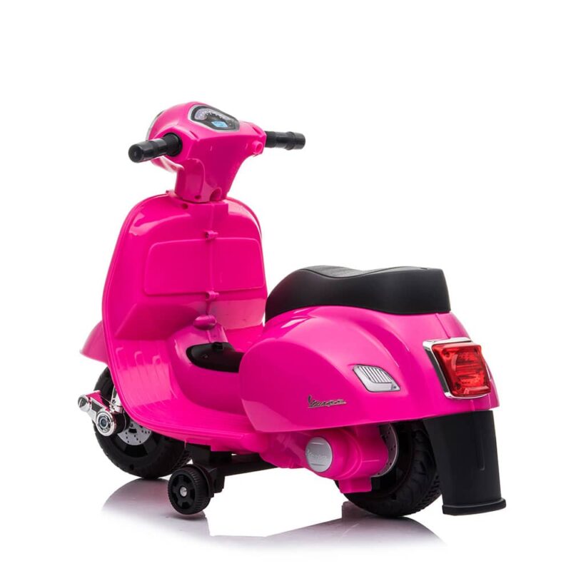 Billaresbalsalobre Mini Moto Vespa Eléctrica 6v Rosa 7688 - Imagen 4