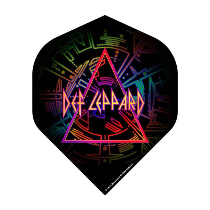 Billaresbalsalobre Plumas Con Licencia Oficial Def Leppard No2 Standard F3 F4171