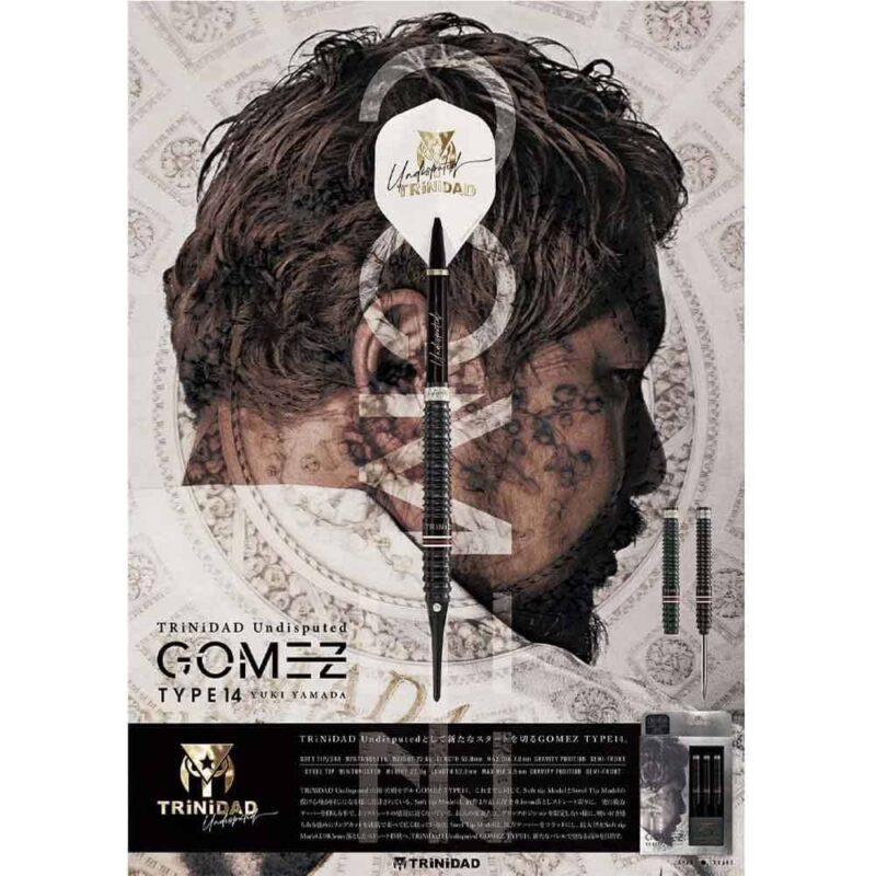 Billaresbalsalobre Dardos Trinidad Darts Gomez Type 14 P.Acero 95% 22.8g - Imagen 6
