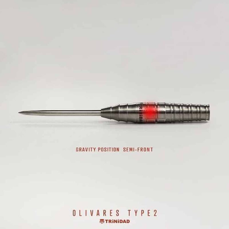 Billaresbalsalobre Dardos Trinidad Darts Olivares Type 2 P.Acero 90% 19.5g - Imagen 3