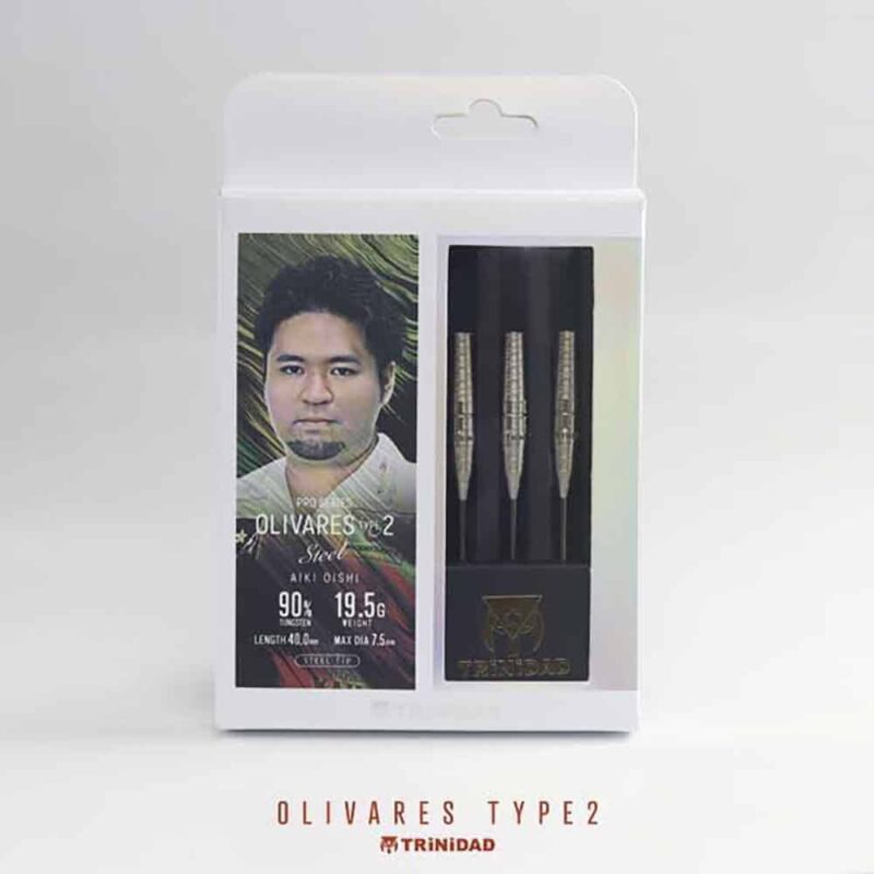 Billaresbalsalobre Dardos Trinidad Darts Olivares Type 2 P.Acero 90% 19.5g - Imagen 5