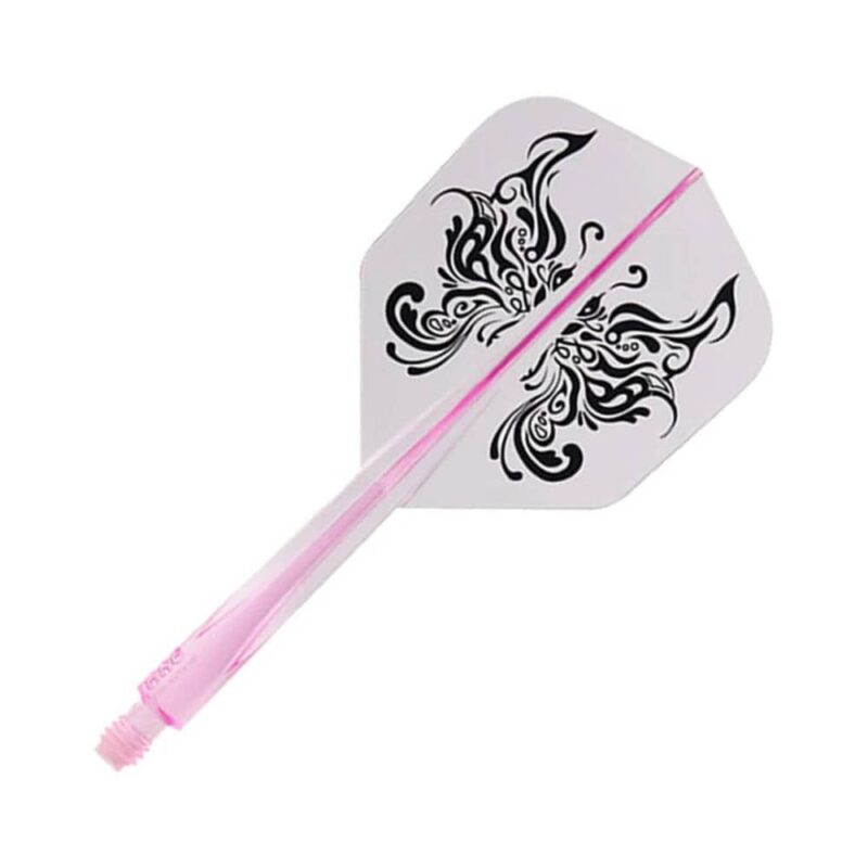 Billaresbalsalobre Plumas Condor Axe Shape Tribal Butterfly Rosa M 27.5mm 3 Uds.