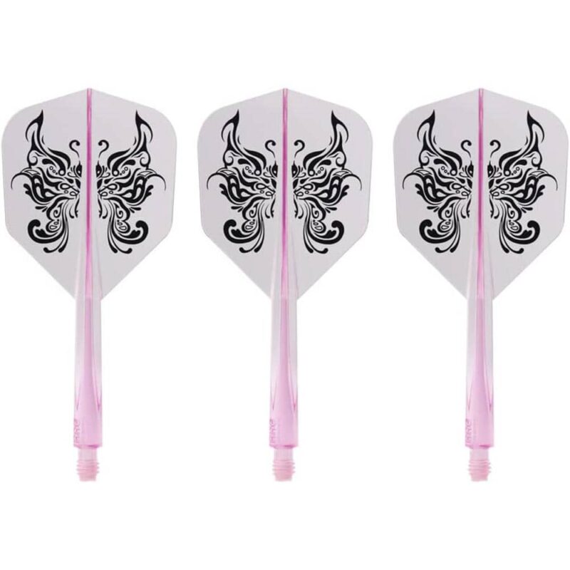 Billaresbalsalobre Plumas Condor Axe Shape Tribal Butterfly Rosa S 21.5mm 3 Uds. - Imagen 2