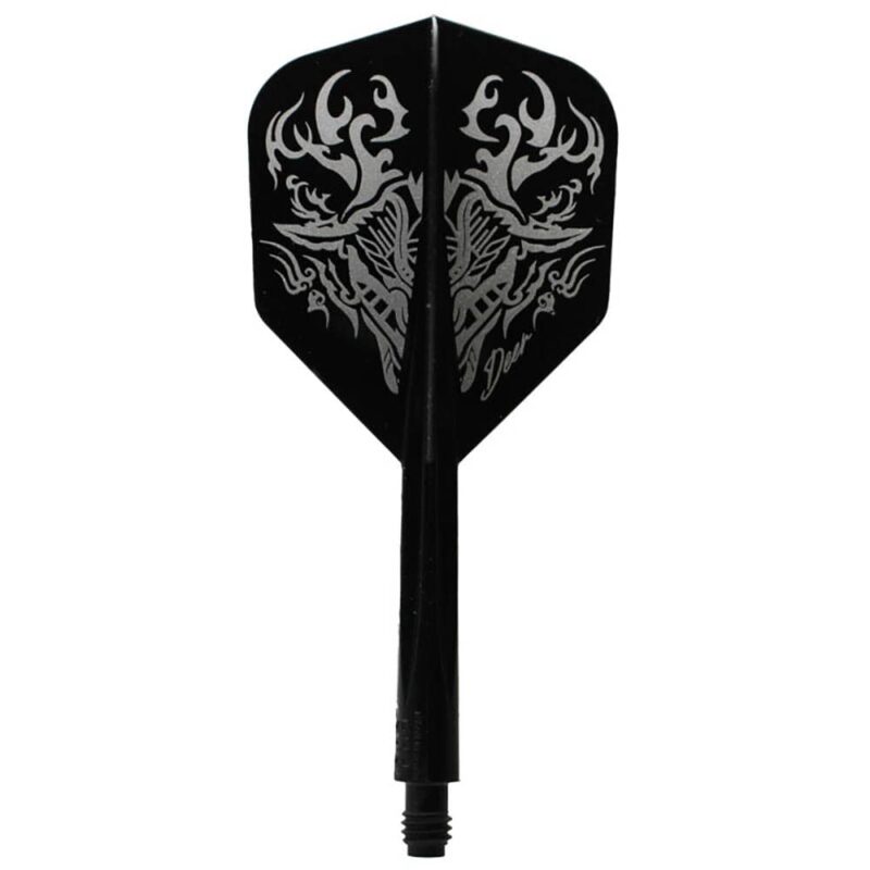 Billaresbalsalobre Plumas Condor Axe Deer Shape Black L 33.5m 3 Uds. - Imagen 3