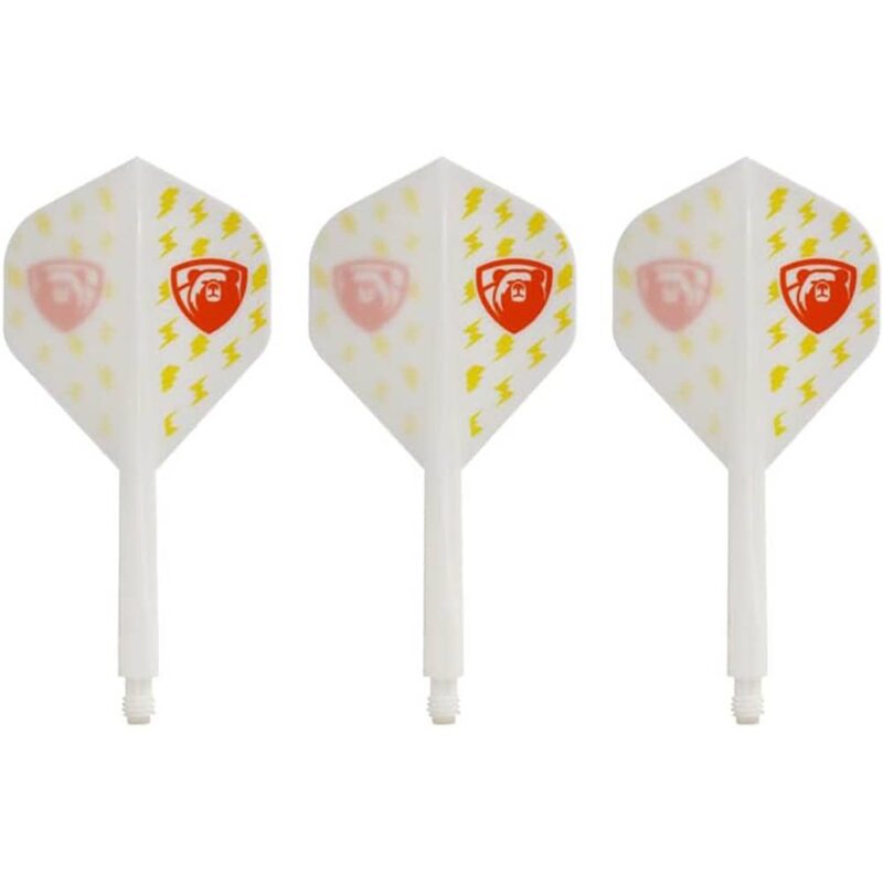 Billaresbalsalobre Plumas Condor Axe Thunderbolt Bear White Standard S 21.5m 3 Uds. - Imagen 2