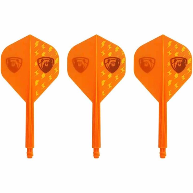 Billaresbalsalobre Plumas Condor Axe Thunderbolt Bear Orange Standard M 27.5m 3 Uds. - Imagen 2