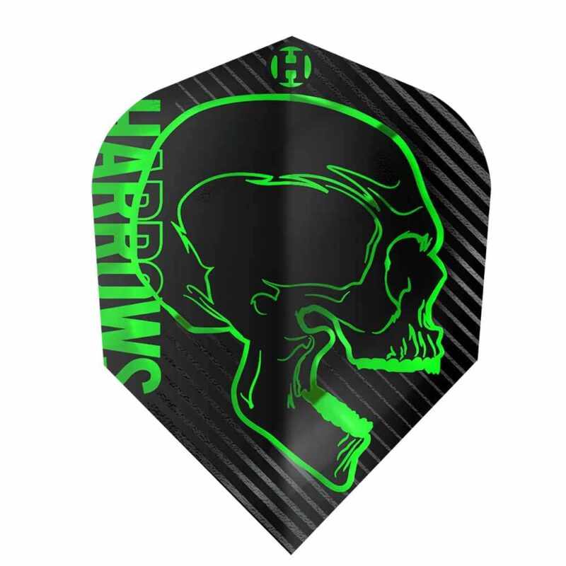 Billaresbalsalobre Plumas Harrows Darts Flights Rage Green HF9500 - Imagen 3