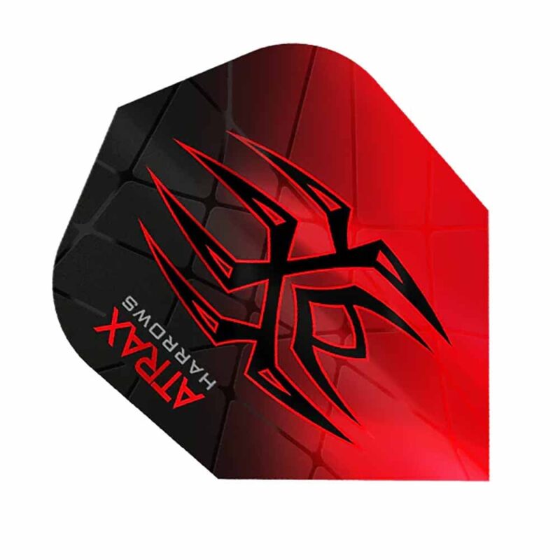 Billaresbalsalobre Plumas Harrows Darts Flights N6 Atrax Red HF3600 - Imagen 2