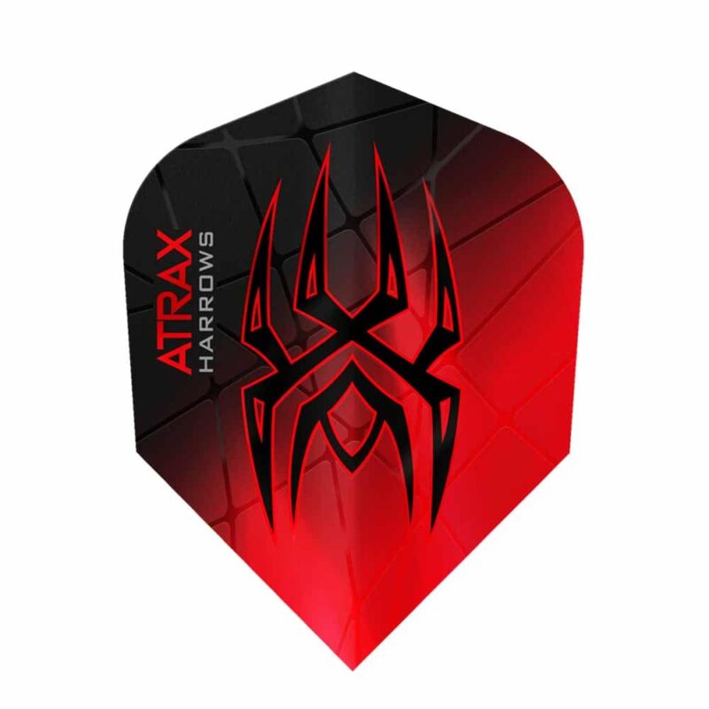 Billaresbalsalobre Plumas Harrows Darts Flights N6 Atrax Red HF3600 - Imagen 3