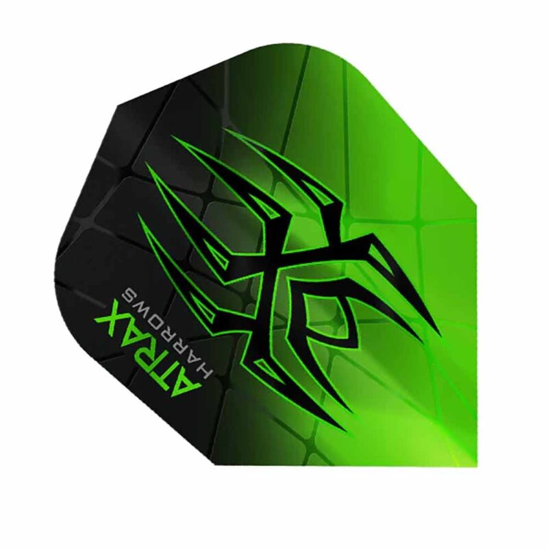 Billaresbalsalobre Plumas Harrows Darts Flights N6 Atrax Green HF3601 - Imagen 2