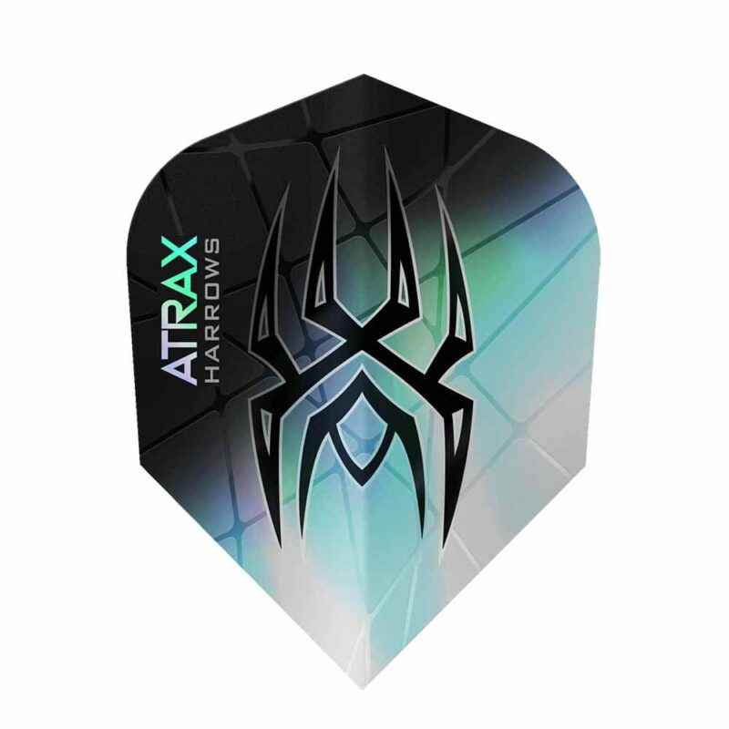Billaresbalsalobre Plumas Harrows Darts Flights N6 Atrax Black HF3603 - Imagen 3