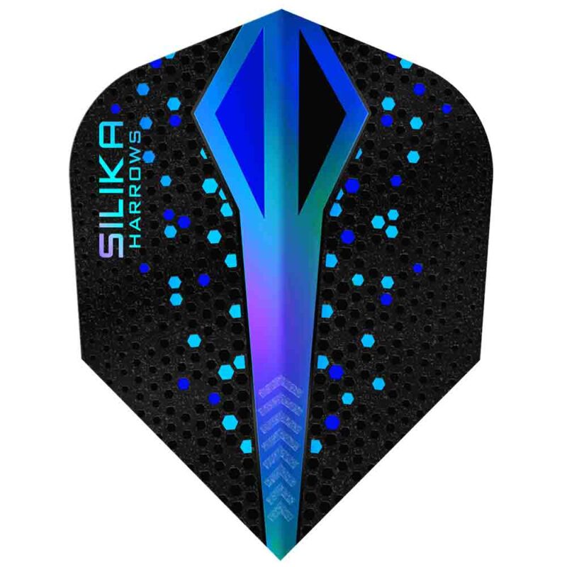 Billaresbalsalobre Plumas Harrows Darts Silika ColourShift Crystalline N6 Blue HF5135