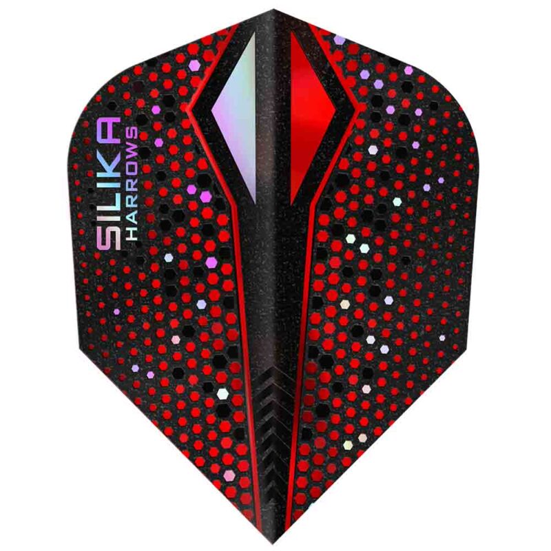 Billaresbalsalobre Plumas Harrows Darts Silika ColourShift Crystalline N6 X Red HF5142
