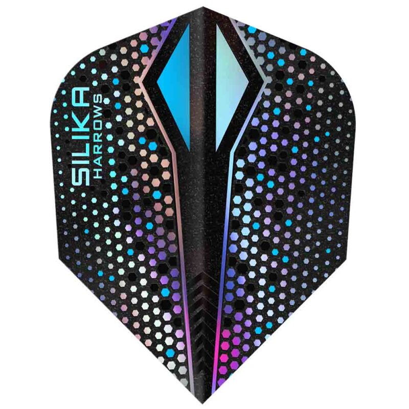 Billaresbalsalobre Plumas Harrows Darts Silika ColourShift Crystalline N6 X Silver HF5143