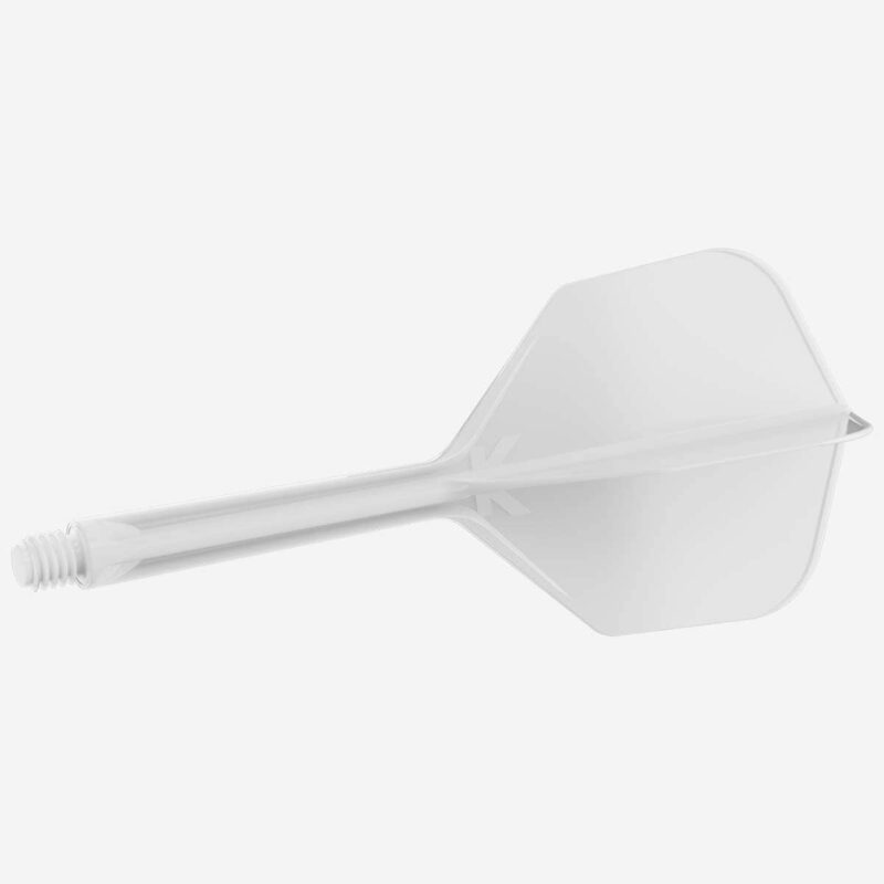 Billaresbalsalobre Plumas Target K-Flex No.6 Shape White Short 410003 - Imagen 2