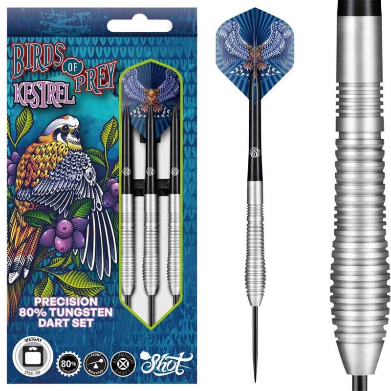 Billaresbalsalobre Dardos Shot Darts Of Prey Kestrel 80% 23gr  SH-BPTST-23 - Imagen 4