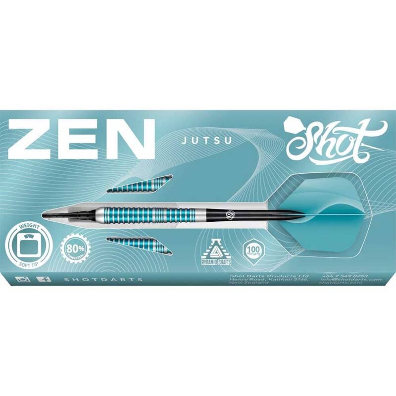 Billaresbalsalobre Dardos Shot Zen Jutsu 2.0 18gr 80% SH-ZJSF-18 - Imagen 3