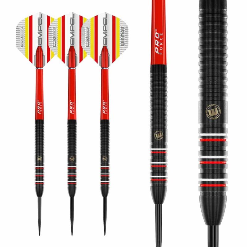 Billaresbalsalobre Dardos Winmau Florian Hempel 85% 24gr 1500.24 - Imagen 2