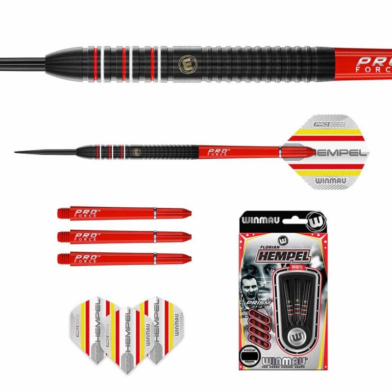 Billaresbalsalobre Dardos Winmau Florian Hempel 85% 24gr 1500.24 - Imagen 3