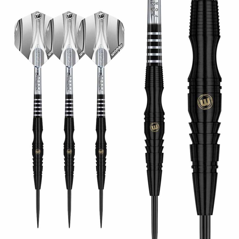 Billaresbalsalobre Dardos Winmau Sniper Black 90% 22gr 1505.22 - Imagen 2