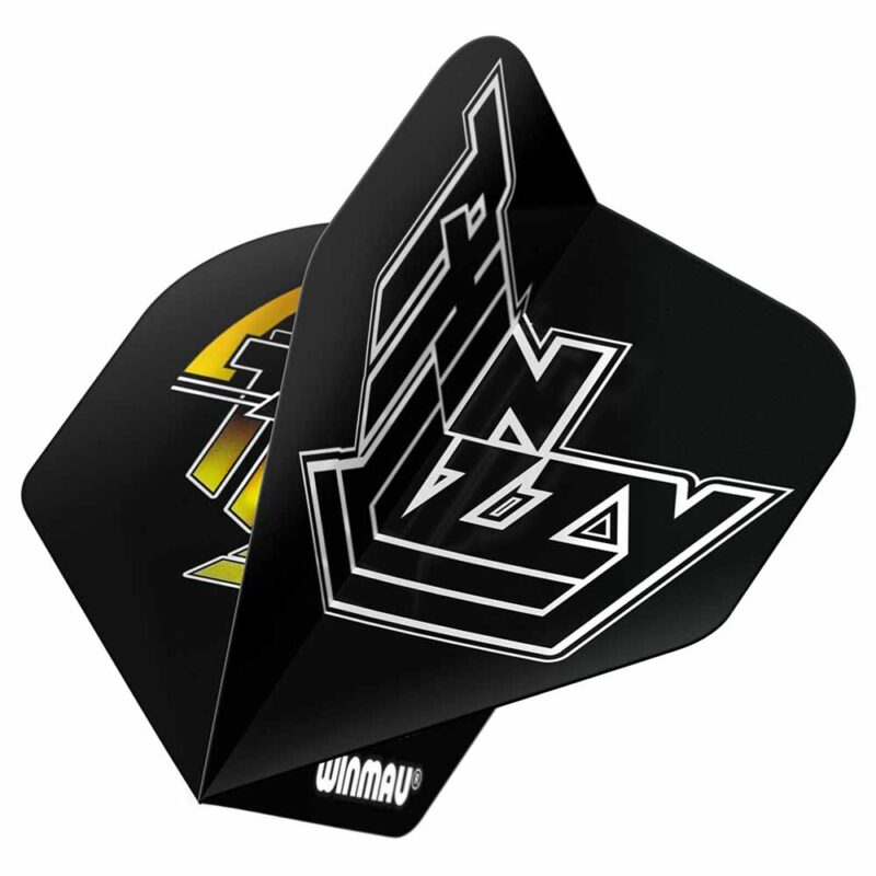 Billaresbalsalobre Plumas Winmau Darts Rhino Standard Rock Legends Thin Lizzy Negra 6905.246 - Imagen 3