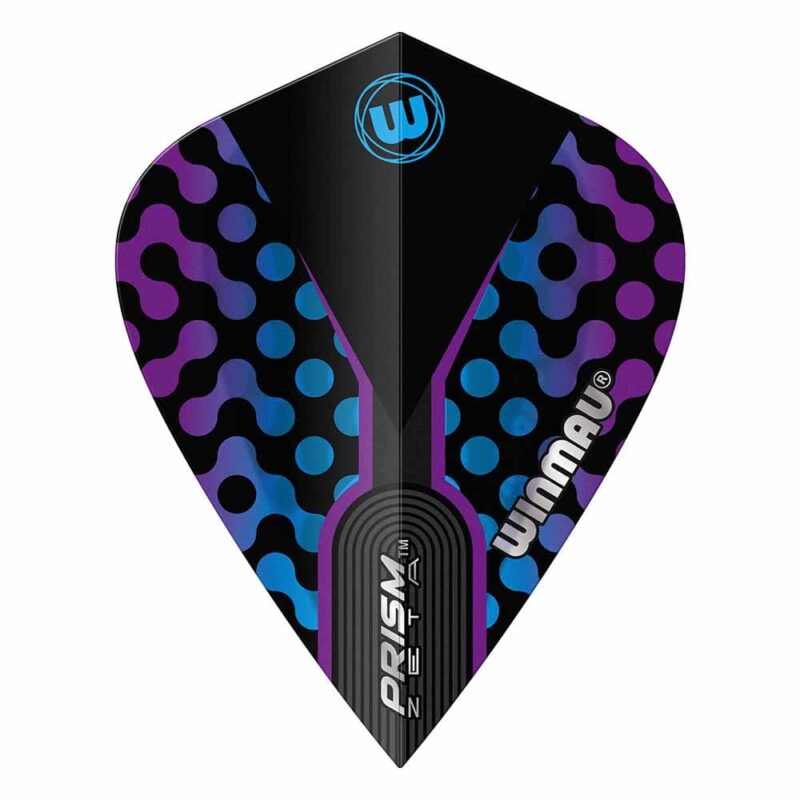 Billaresbalsalobre Plumas Winmau Darts Kite Blue, Black & Purple Kite Flight 6907.114