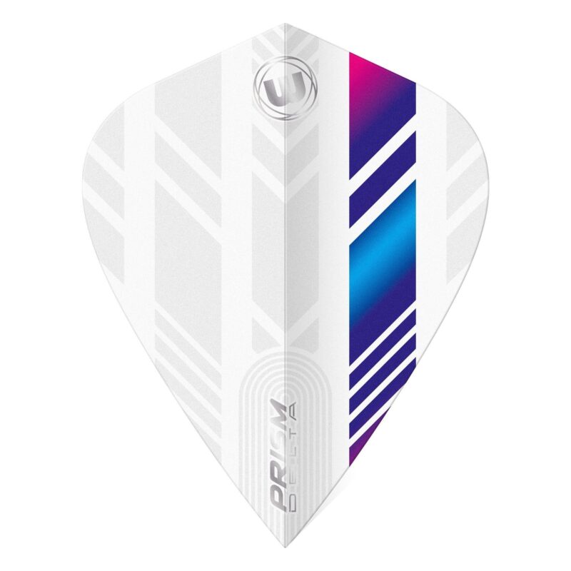 Billaresbalsalobre Plumas Winmau Darts Kite White, Blue & Purple Kite Flight 6907-107