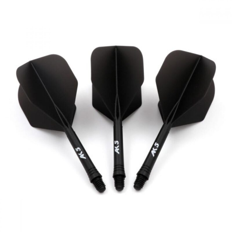 Billaresbalsalobre Plumas Cuesoul Flights AK5 Shape L Negra  AK-51YS-L