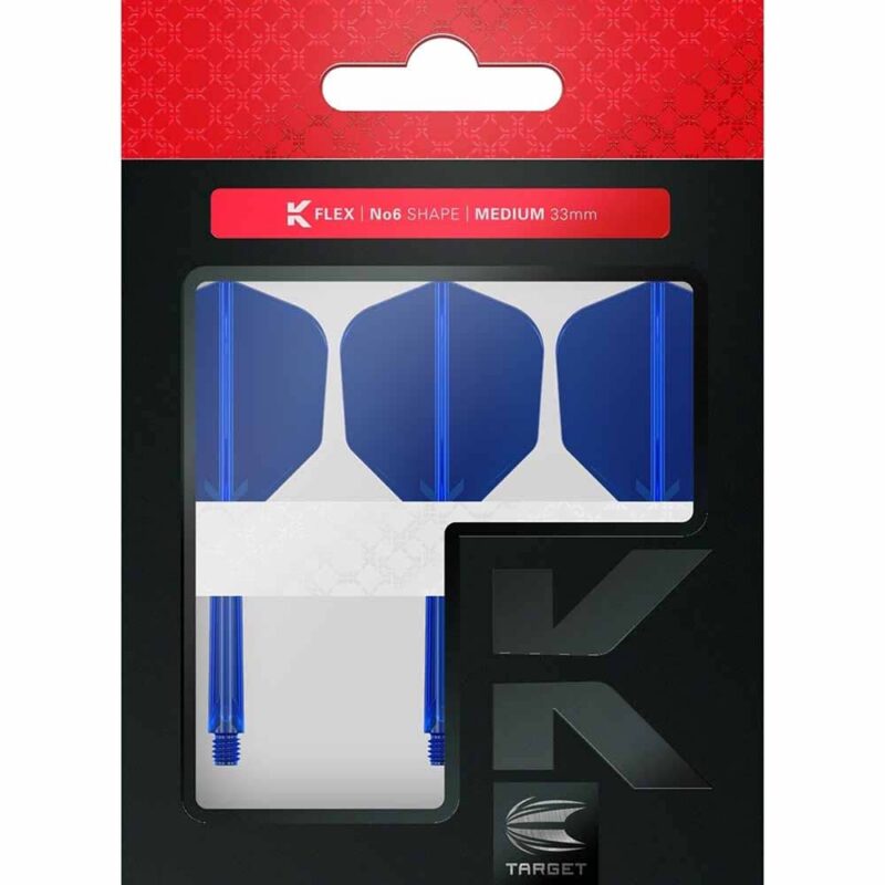 Billaresbalsalobre Plumas Target K-Flex No.6 Shape Blue Inter 410017 - Imagen 4