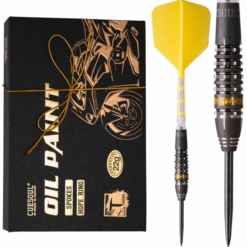 Billaresbalsalobre Dardos Cuesoul Darts Motorcicle Hope Rinf Yellow 90% 20g