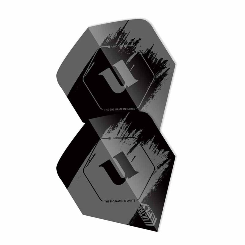 Billaresbalsalobre Plumas Unicorn Darts Ultrafly Team Unicorn Grey Big Wing 69095 - Imagen 2