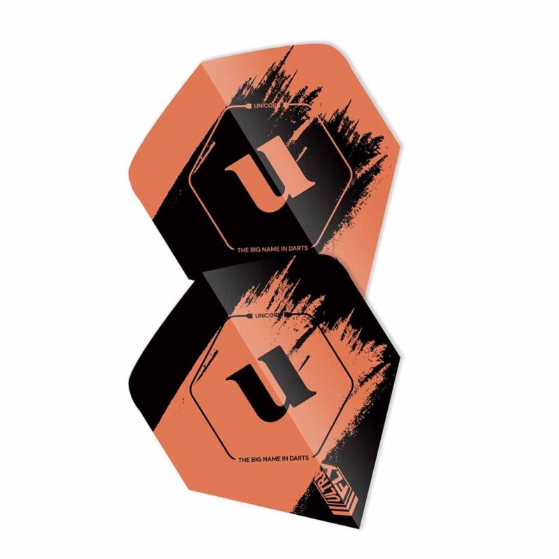 Billaresbalsalobre Plumas Unicorn Darts Ultrafly Team Unicorn Orange Big Wing 69097 - Imagen 3