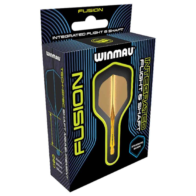 Billaresbalsalobre Plumas Winmau Darts Fusion Orange Short 22-64mm 8776 - Imagen 3