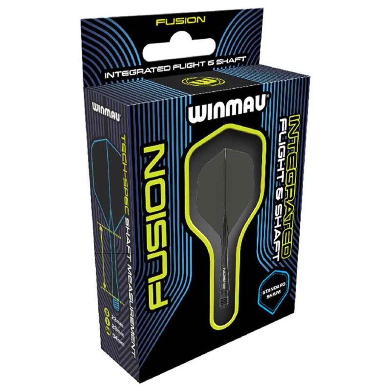Billaresbalsalobre Plumas Winmau Darts Fusion Black Short 22-64mm 8777 - Imagen 3