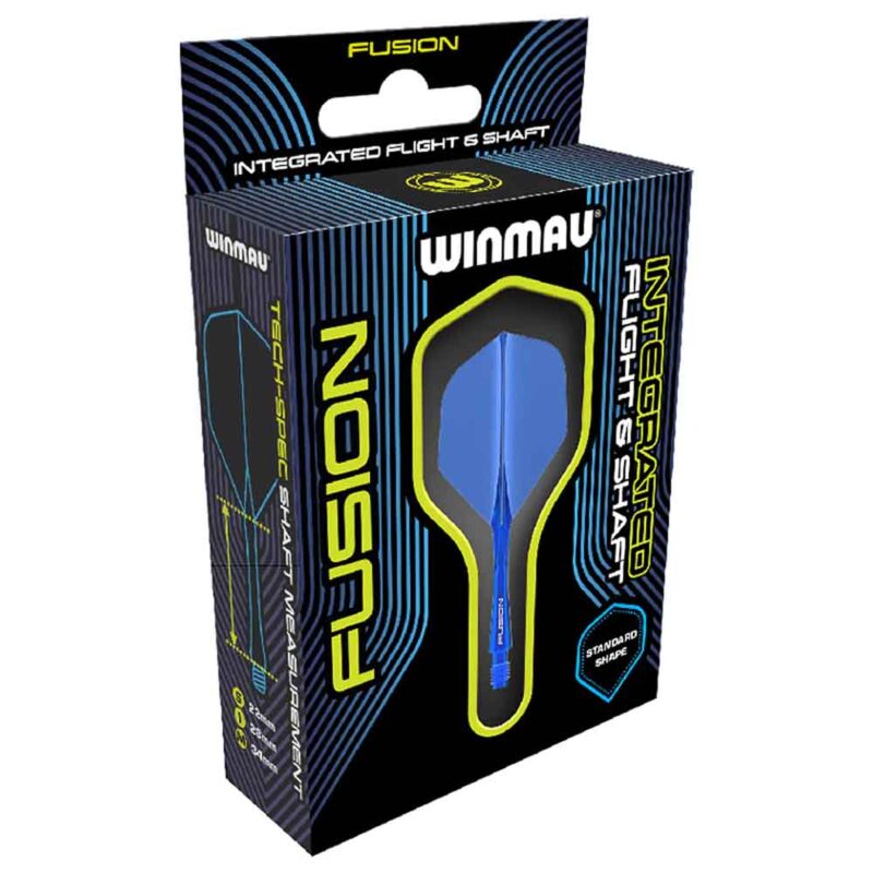 Billaresbalsalobre Plumas Winmau Darts Fusion Blue Medium 34-76mm 8792 - Imagen 3