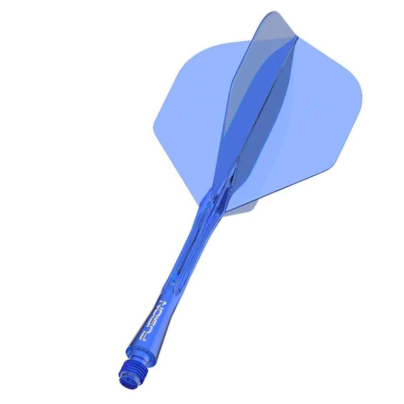 Billaresbalsalobre Plumas Winmau Darts Fusion Blue Short 22-64mm 8780 - Imagen 2