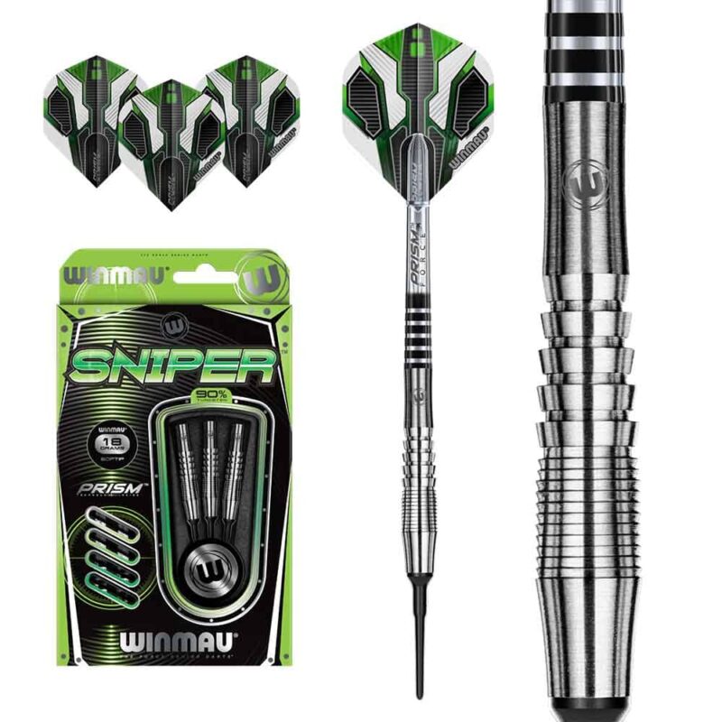 Billaresbalsalobre Dardos Winmau Sniper 90% 18gr 2014.18 - Imagen 3