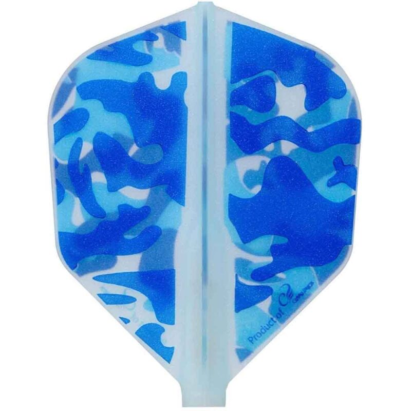 Billaresbalsalobre Plumas Fit Flight Series Liquid Camo C Shape Blue - Imagen 2