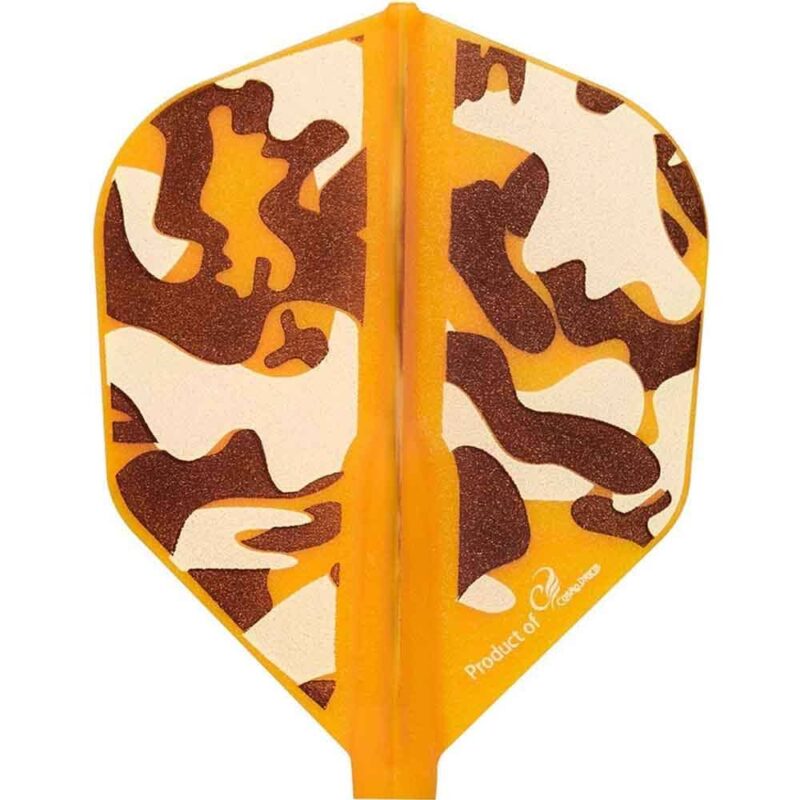 Billaresbalsalobre Plumas Fit Flight Series Liquid Camo D Shape Orange