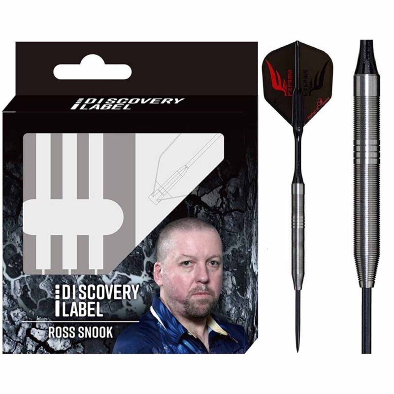 Billaresbalsalobre Dardos Cosmo Darts Discovery Label Ross Snook Steel 90% 23g - Imagen 5