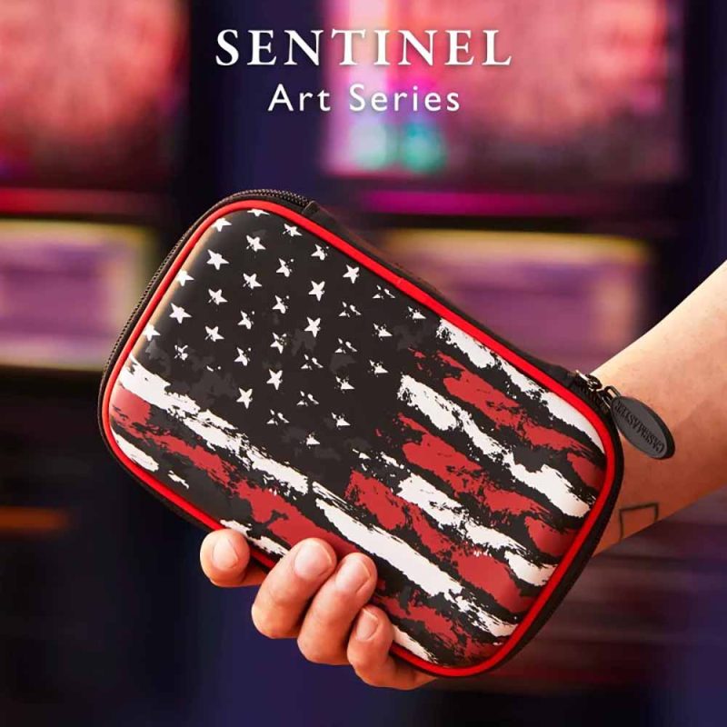 Billaresbalsalobre Funda Dardos Casemaster Sentinel Dart Case American Flag Art Series 36-9000 - Imagen 3