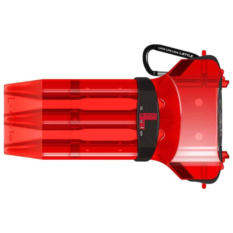 Billaresbalsalobre Funda Dardos KRYSTAL ONE L-Style Roja   Kry1(n)-RED - Imagen 3