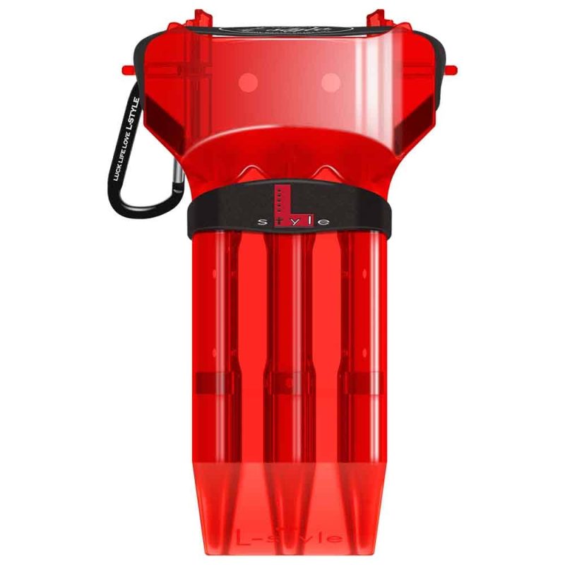 Billaresbalsalobre Funda Dardos KRYSTAL ONE L-Style Roja   Kry1(n)-RED