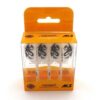 Billaresbalsalobre Plumas Cuesoul Flights AK5 Shape L Blanca Dragon Pattern  CSAK-5JL2-L - Imagen 3