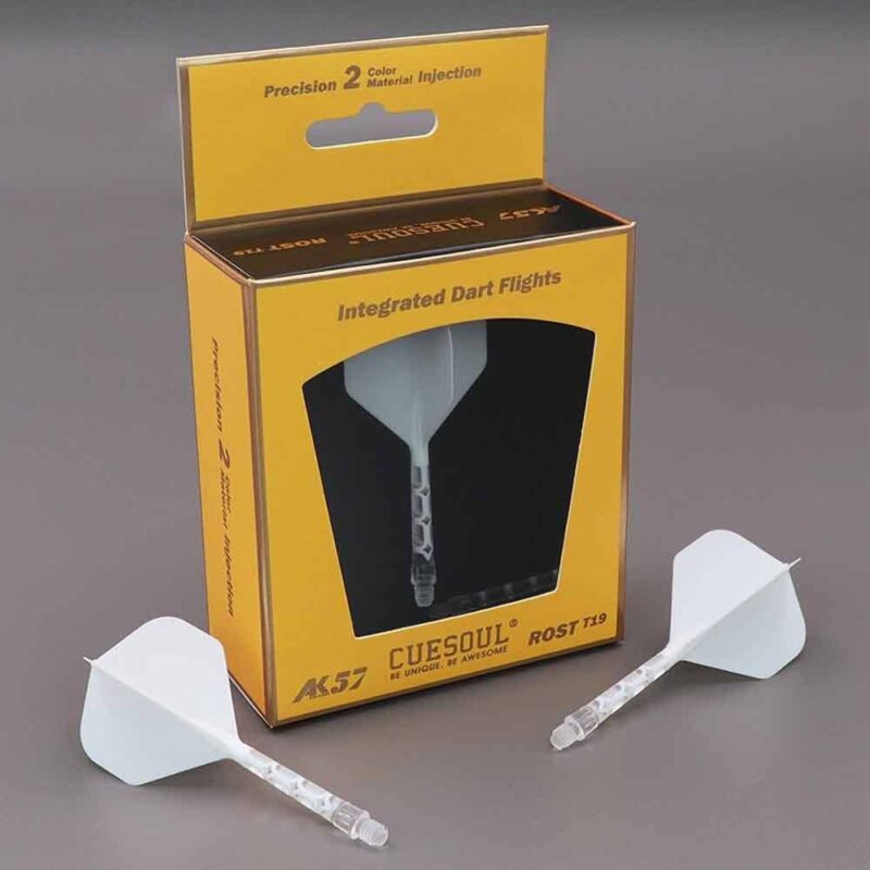 Billaresbalsalobre Plumas Cuesoul Rost T19 Talla L 74mm Standard Clear White CS-57XB8L - Imagen 4