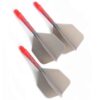 Billaresbalsalobre Plumas Cuesoul Rost T19 Talla L 74mm Smokey Red 5711-2L - Imagen 2