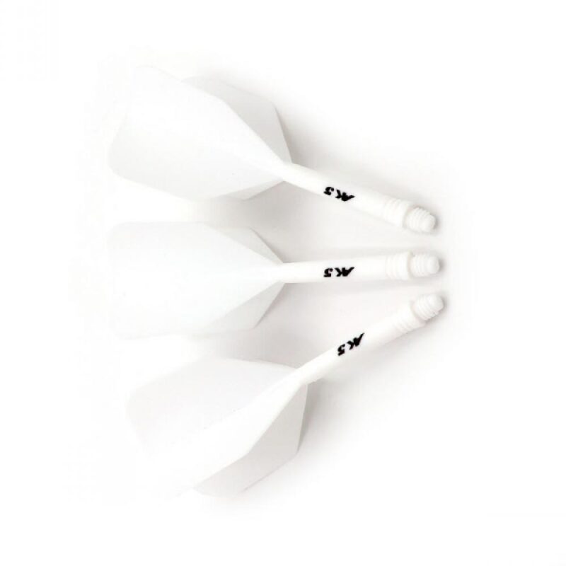 Billaresbalsalobre Plumas Cuesoul Flights AK5 Shape L Blanca  58YS-L - Imagen 3