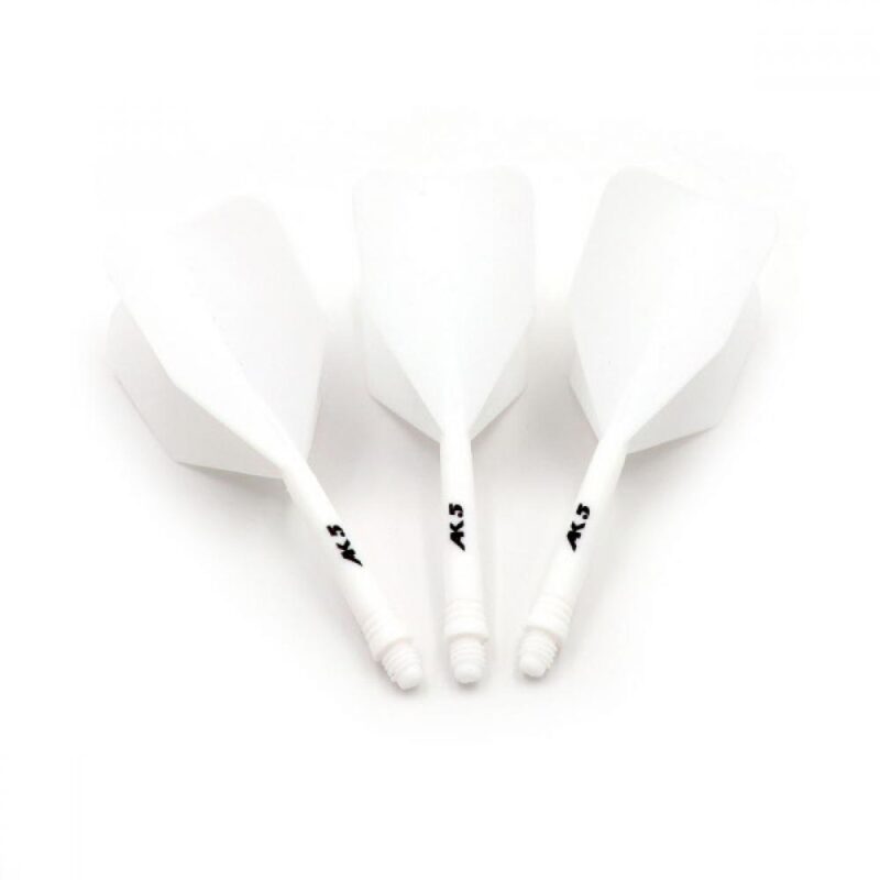 Billaresbalsalobre Plumas Cuesoul Flights AK5 Shape L Blanca  58YS-L