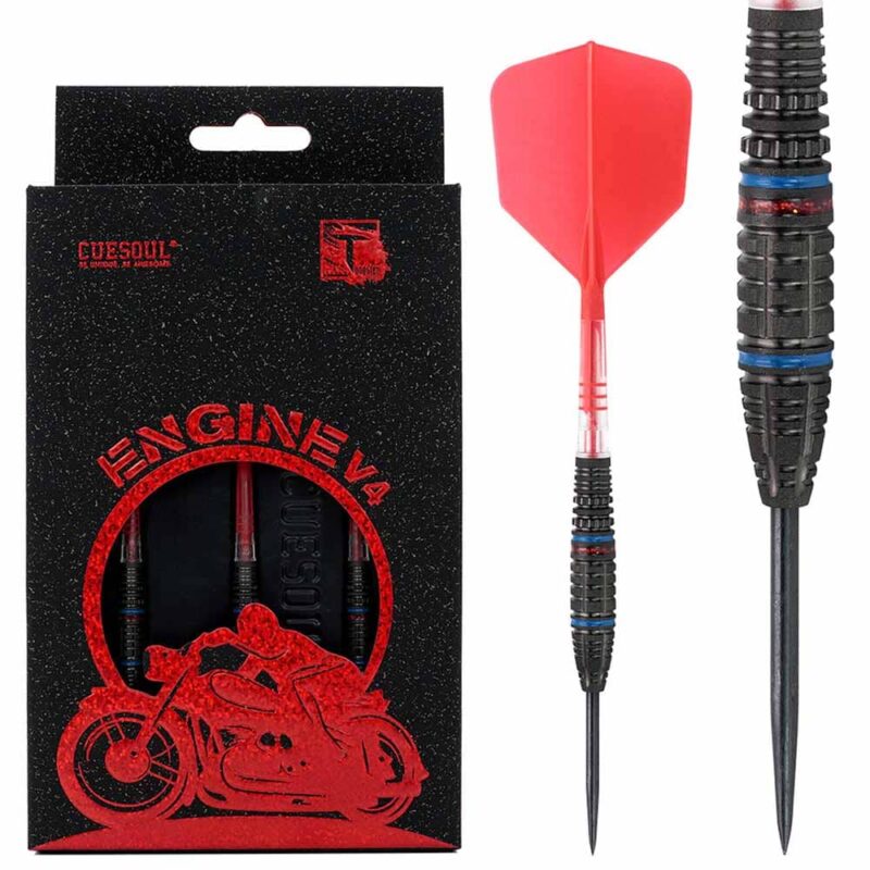 Billaresbalsalobre Dardos Cuesoul Engine V4 Red Hope Steel tip 90% 21g CSOP-90Y21K22