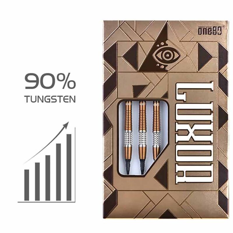 Billaresbalsalobre Dardos One80 Luxor Gamma 90% 18g 9204 - Imagen 4